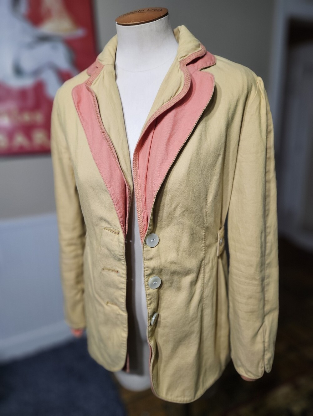 VTG 90s M By Shakara Retro Blazer Jacket Size 6